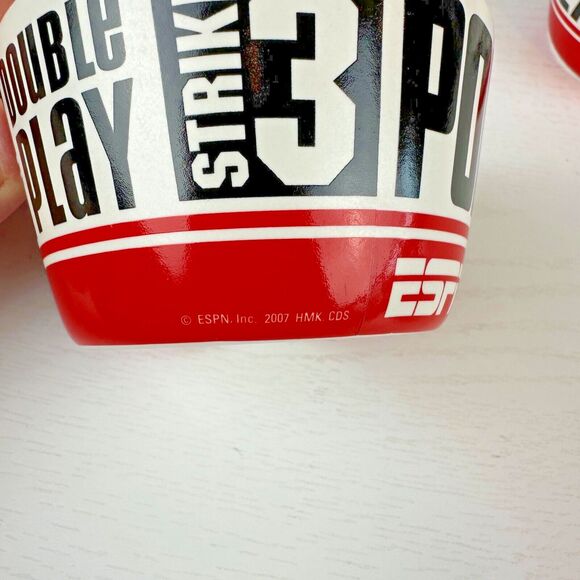 Hallmark Set of 3 ESPN condiment Bowls 2007 - Picture 4 of 4